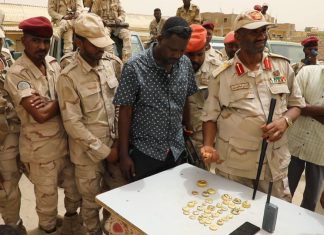 الدعم السريع قطاع البحر الأحمر يضبط حمولة من الذهب الدعم السريع قطاع البحر الأحمر يضبط حمولة من الذهب