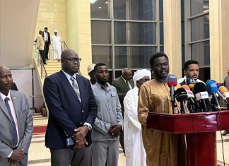 على ماذا اتفق الاتحادي الأصل والحرية والتغيير التوافق الوطني؟ إتفاق بين الإتحادي الأصل والحرية والتغيير التوافق الوطني لإنهاء الأزمة بينها إختيار رئيس وزراء والإنتخابات