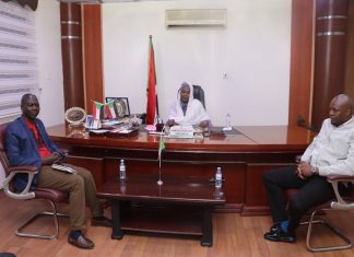 وفد سيكافا يزور الوزيرة هزار وفد سيكافا يزور الوزيرة هزار