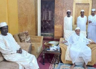 الخليفة الطيب الجد ودبدر يلتقي مناوي الخليفة الطيب الجد ودبدر يلتقي مناوي