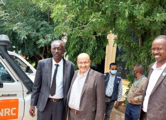 ممثل منظمة الصحة العالمية بالسودان يصل كادقلي ممثل منظمة الصحة العالمية بالسودان يصل كادقلي