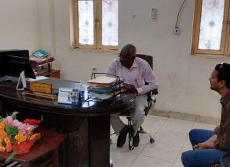 المدير العام لوزارة الصحة يلتقي مدير مكتب منظمة الإغاثة الأوليةالدولية المدير العام لوزارة الصحة يلتقي مدير مكتب منظمة الإغاثة الأوليةالدولية