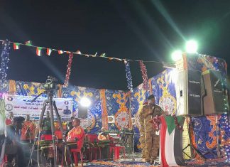 قائد سلاح المدفعية يشيد بالعرض العسكري بشندي قائد سلاح المدفعية يشيد بالعرض العسكري بشندي