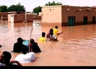 فيضانات وسيول السودان .. تحذيرات من سيول مفاجئة وتوقعات بإعلان البلاد منطقة منكوبة والبرهان يتفقد المتأثرين بعد ايام من الكارثة ومواطنون يكشفون سبب الغرق فيضانات وسيول السودان .. تحذيرات من سيول مفاجئة وتوقعات بإعلان البلاد منطقة منكوبة والبرهان يتفقد المتأثرين بعد ايام من الكارثة ومواطنون يكشفون سبب الغرق
