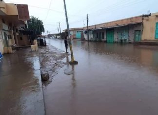 غرفة الفيضانات بالشمالية تقف على آثار الامطار والسيول غرفة الفيضانات بالشمالية تقف على آثار الامطار والسيول