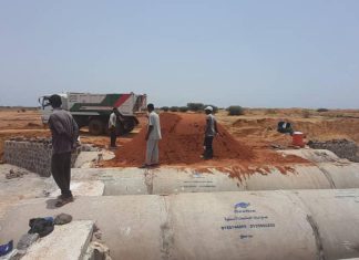 جهد رسمي وشعبي لتشييد عبارة الزلماب جهد رسمي وشعبي لتشييد عبارة الزلماب