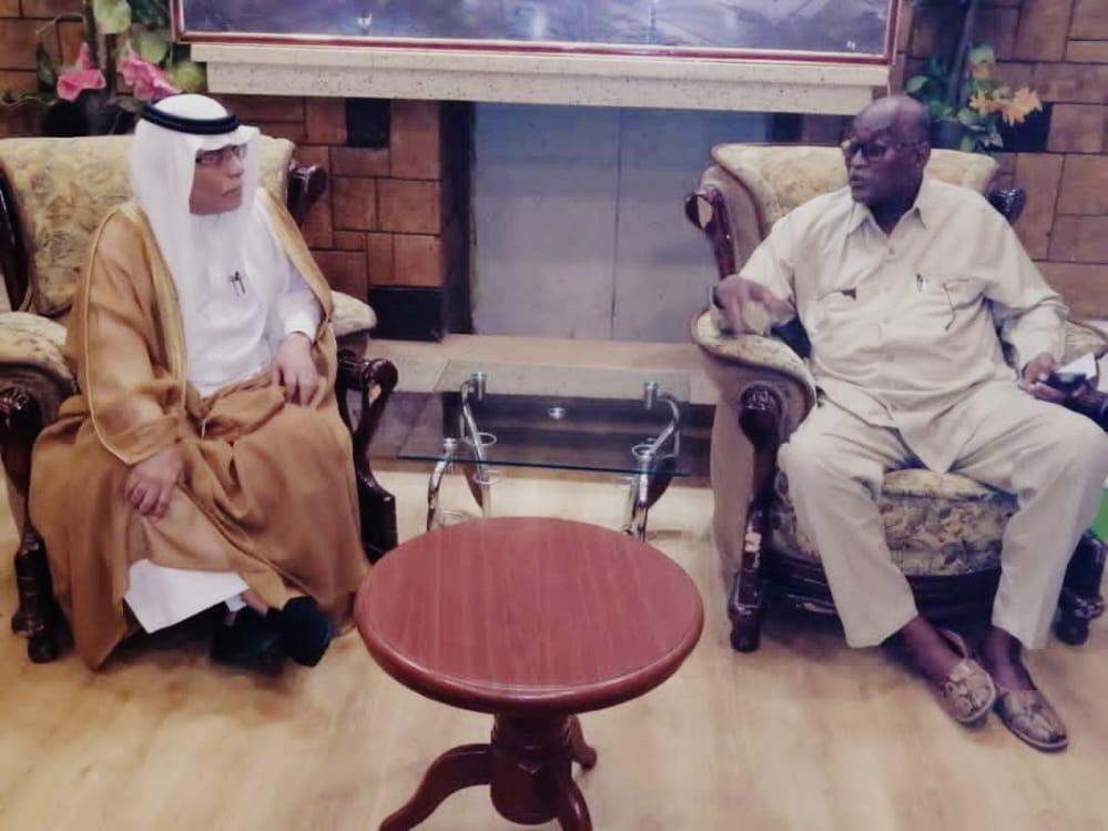 والي الجزيرة يستقبل سفير المملكة العربية السعودية والي الجزيرة يستقبل سفير المملكة العربية السعودية