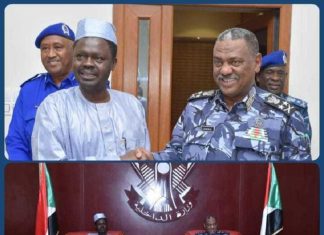 عنان ومني يبحثان رفع قدرات منسوبي الشرطة باقليم دارفور عنان ومني يبحثان رفع قدرات منسوبي الشرطة باقليم دارفور