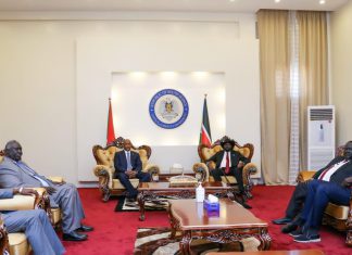 البرهان يصل جوبا البرهان يصل جوبا