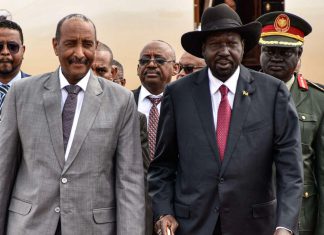 البرهان يبحث مع سلفاكير الحدود مع إثيوبيا والحرب في تيغراي البرهان يبحث مع سلفاكير الحدود مع إثيوبيا والحرب في تيغراي