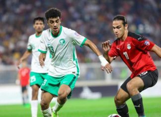 المنتخب السعودي يتوج بطلاً لكأس العرب على حساب مصر المنتخب السعودي يتوج بطلاً لكأس العرب على حساب مصر