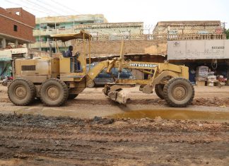 إنطلاق برنامج تسوية الطرق ببحري إنطلاق برنامج تسوية الطرق ببحري