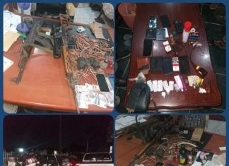 تفكيك شبكات إجرامية متخصصة في تجارة الأسلحة والمخدرات بنهرالنيل تفكيك شبكات إجرامية متخصصة في تجارة الأسلحة والمخدرات بنهرالنيل