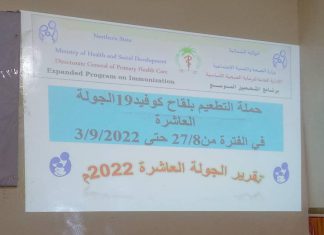 الإجتماع التقييمي الختامي للحملة القومية لتطعيم كورونا بدنقلا الإجتماع التقييمي الختامي للحملة القومية لتطعيم كورونا بدنقلا