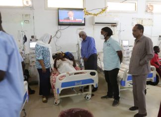 مدير عام الصحة الخرطوم يقف على الأوضاع بالمستشفى التركي بالكلاكلة مدير عام الصحة الخرطوم يقف على الأوضاع بالمستشفى التركي بالكلاكلة