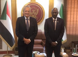 مبعوث أممي يشيد بجهود السودان في تحقيق السلام بجنوب السودان مبعوث أممي يشيد بجهود السودان في تحقيق السلام بجنوب السودان
