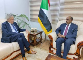 وزير الخارجية يلتقي مبعوث الامم المتحدة وزير الخارجية يلتقي مبعوث الامم المتحدة