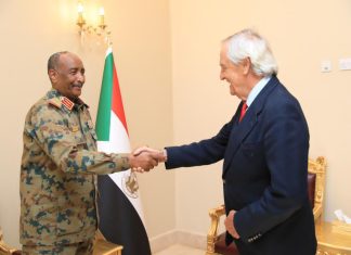 تعهدات واتفاقات بين البرهان ومبعوث خاص للامين العام للأمم المتحدة بشأن السودان وجنوب السودان تعهدات واتفاقات بين البرهان ومبعوث خاص للامين العام للأمم المتحدة بشأن السودان وجنوب السودان