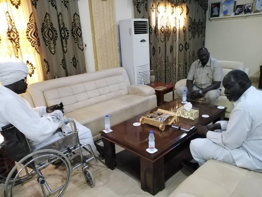 حاكم النيل الأزرق يطلع على سير الأداء بمحافظة التضامن حاكم النيل الأزرق يطلع على سير الأداء بمحافظة التضامن