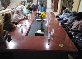 بادي يستقبل وفد شبكة المبادرة الاستراتيجية لنساء القرن الافريقي بادي يستقبل وفد شبكة المبادرة الاستراتيجية لنساء القرن الافريقي