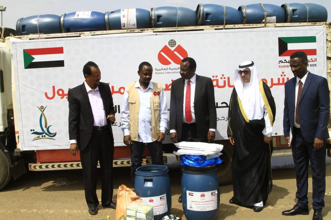 قوافل الكويت الانسانية تتواصل لولاية الجزيرة قوافل الكويت الانسانية تتواصل لولاية الجزيرة