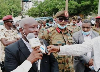 تدشين مبادرة القوات المسلحة لإصحاح البيئة بمستشفي الأطفال بمدني تدشين مبادرة القوات المسلحة لإصحاح البيئة بمستشفي الأطفال بمدني