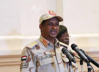 دقلو يعلن تعهده و البرهان بإختيارالمدنيين لرئيسي سيادة ووزراء دقلو يعلن تعهده و البرهان بإختيارالمدنيين لرئيسي سيادة ووزراء