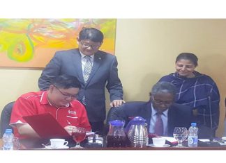 توقيع إتفاقية شراكة بين جامعة السودان وجامعة UCSI الماليزية توقيع إتفاقية شراكة بين جامعة السودان وجامعة UCSI الماليزية