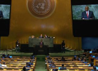 البرهان يشكو أمام الجمعية العامة للأمم المتحدة : الديونُ الخارجيةُ تقف حجر عثرةٍ أمام السودان.. التفاصيل الكاملة لخطاب رئيس مجلس السيادة البرهان يشكو أمام الجمعية العامة للأمم المتحدة : الديونُ الخارجيةُ تقف حجر عثرةٍ أمام السودان.. التفاصيل الكاملة لخطاب رئيس مجلس السيادة