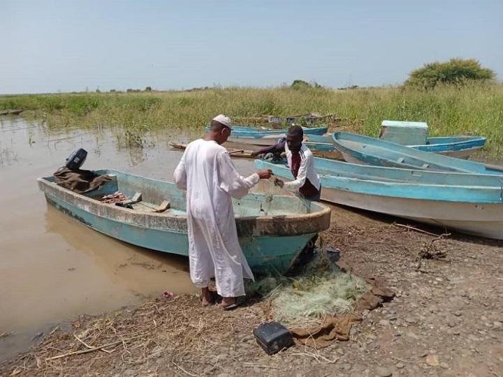وزير الثروة الحيوانية يتفقد مصائد الأسماك بنهر عطبرة وستيت وزير الثروة الحيوانية يتفقد مصائد الأسماك بنهر عطبرة وستيت