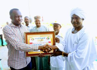 مستشار حاكم إقليم دارفور يشهد ختام منافسات كاس السودان بمليط مستشار حاكم إقليم دارفور يشهد ختام منافسات كاس السودان بمليط