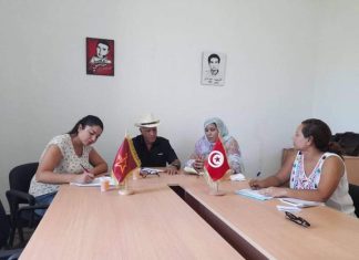 حزب يساري تونسي يستقبل مستشارة لزعيم البوليساريو ويهاجم المغرب حزب يساري تونسي يستقبل مستشارة لزعيم البوليساريو ويهاجم المغرب