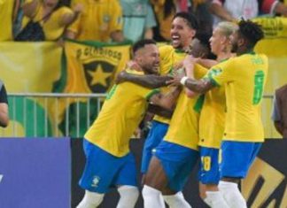 نيمار يتصدر قائمة البرازيل لمواجهتى غانا وتونس وغياب خيسوس نيمار يتصدر قائمة البرازيل لمواجهتى غانا وتونس وغياب خيسوس