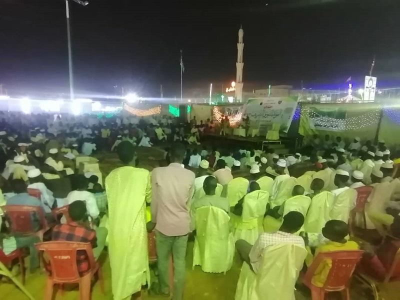 خيمة المولد بأم درمان تقدم برامج مسابقات حفظ القرآن الكريم