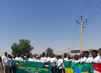 تدشين مبادرة سفارة أثيوبيا لدرء ومكافحة التصحر بالسودان تدشين مبادرة سفارة أثيوبيا لدرء ومكافحة التصحر بالسودان