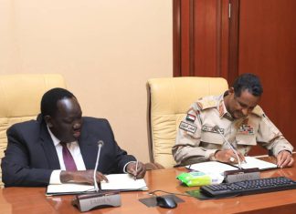 دقلو يترأس الاجتماع المشترك لوفدي السودان وجنوب السودان لقضايا أبيي دقلو يترأس الاجتماع المشترك لوفدي السودان وجنوب السودان لقضايا أبيي