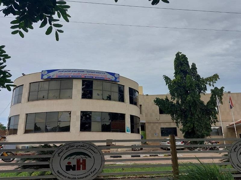 دعم صحي متكامل من التأمين الصحي بمعسكرات النازحين بالنيل الازرق
