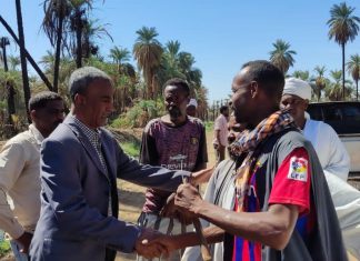 والي الشمالية يلتقي وفد منظمة الفاو بالسودان والي الشمالية يلتقي وفد منظمة الفاو بالسودان