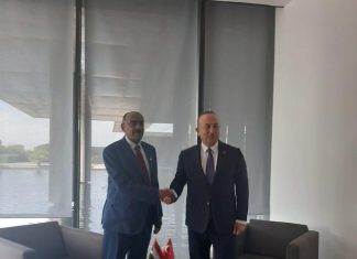 وزير الخارجية السوداني يبحث مع نظيره التركي التنسيق المشترك في المحافل الدولية والتعاون الثنائي وزير الخارجية السوداني يبحث مع نظيره التركي التنسيق المشترك في المحافل الدولية والتعاون الثنائي