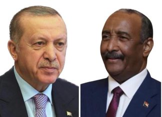 رئيس مجلس السيادة يبعث برقية تهنئة للرئيس التركي رئيس مجلس السيادة يبعث برقية تهنئة للرئيس التركي