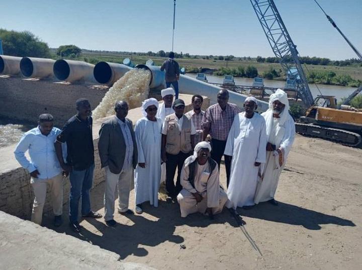 الفاو: تسجل زيارة لمشاريع الدفوف والبرقيق بالولاية الشمالية