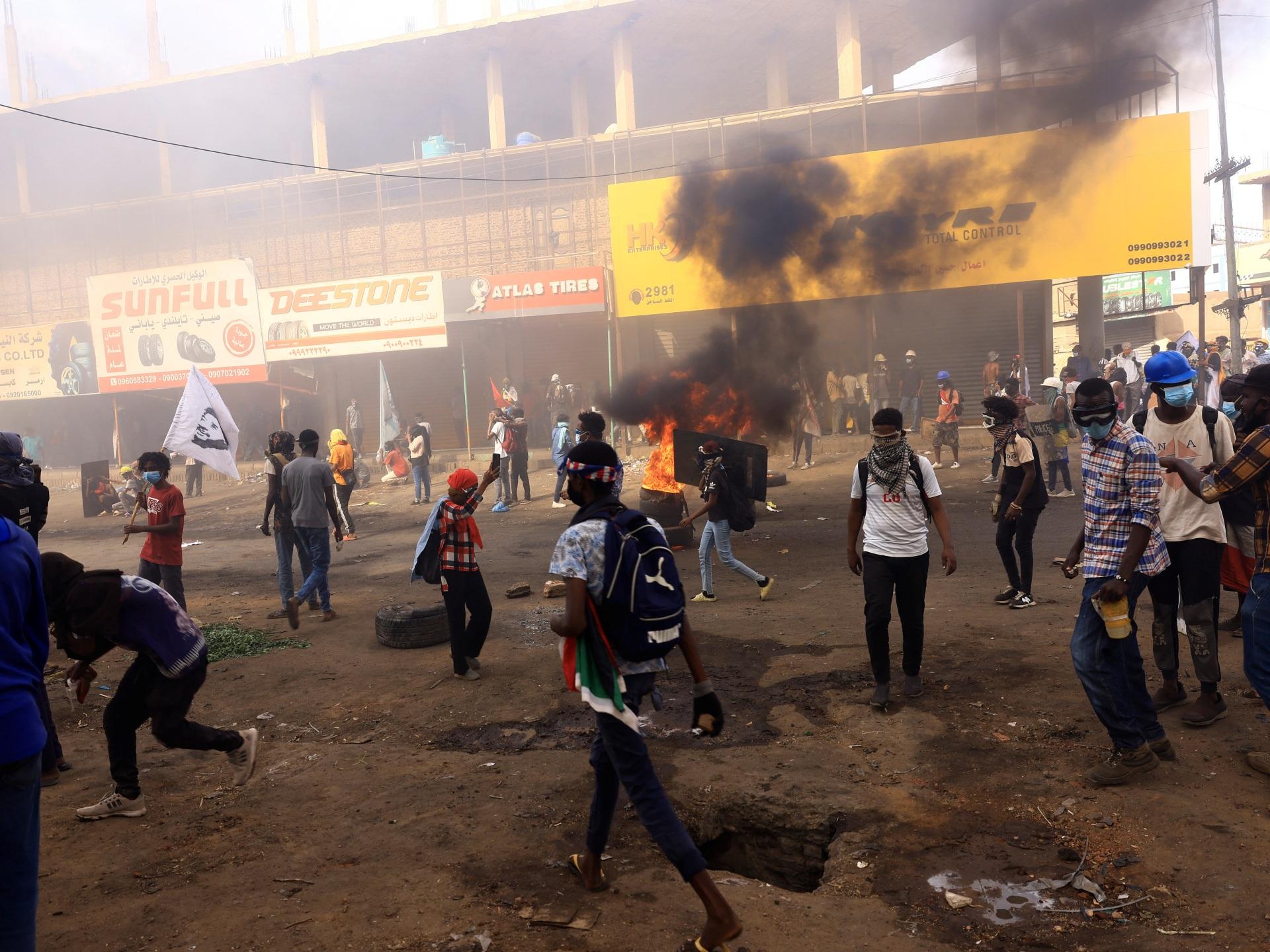 مقتل متظاهر سوداني بالرصاص خلال احتجاجات ضد حكم العسكر