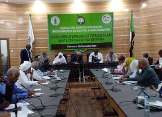 إنعقاد ورشة العمل الوطنية لنمذجة منتج الفول السوداني إنعقاد ورشة العمل الوطنية لنمذجة منتج الفول السوداني