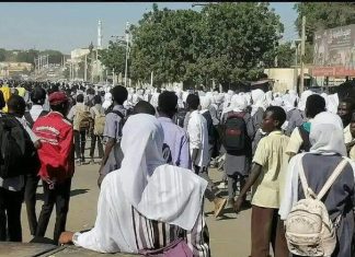 حملة بشمال دارفور لتسجيل الأطفال خارج المدرسة حملة بشمال دارفور لتسجيل الأطفال خارج المدرسة