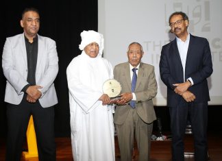 معهد أفريقيا والجالية السودانية يكرمان يوسف فضل معهد أفريقيا والجالية السودانية يكرمان يوسف فضل