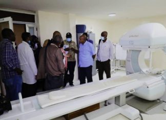 أجهزة ومعدات من بنك التنمية الإفريقي للمعهد القومي للسرطان بمدني أجهزة ومعدات من بنك التنمية الإفريقي للمعهد القومي للسرطان بمدني