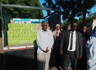 قافلة غذائية من التخطيط العمراني لطلاب اللغات بجنوب الجزيرة قافلة غذائية من التخطيط العمراني لطلاب اللغات بجنوب الجزيرة