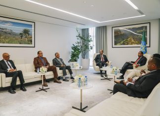 رئيس وزراء جمهورية اثيوبيا يستقبل عضو مجلس السيادة ابراهيم جابر رئيس وزراء جمهورية اثيوبيا يستقبل عضو مجلس السيادة ابراهيم جابر