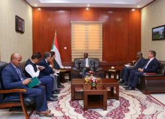 عضو السيادي يلتقي وفد خبراء الأمم المتحدة عضو السيادي يلتقي وفد خبراء الأمم المتحدة