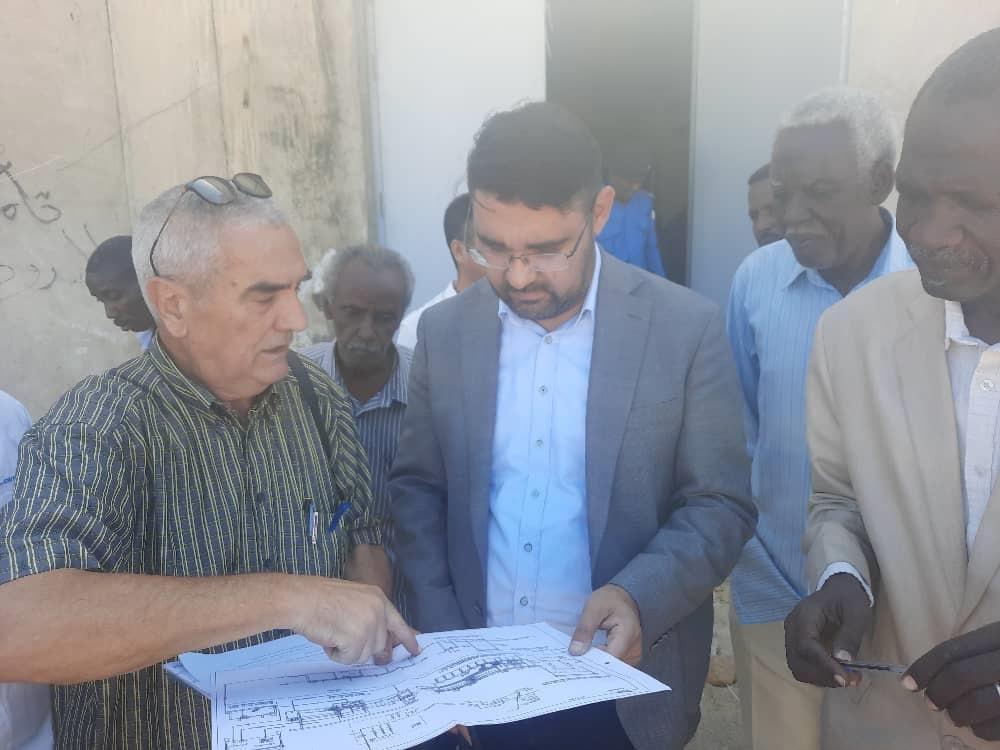 الوقوف على تنفيذ مشروع مياه القضارف الوقوف على تنفيذ مشروع مياه القضارف